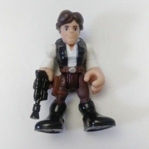 Playskool Star Wars Galactic Heroes Han Solo 2" Toy Figure